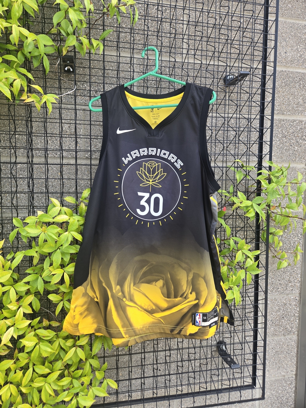 NBA Golden State Warriors #30 Curry Mens 2X